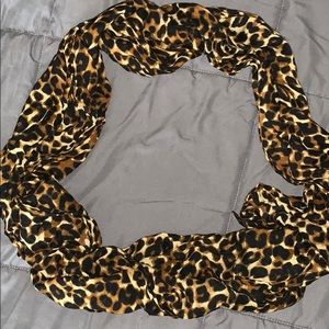 The Limited Leopard print infinity scarf